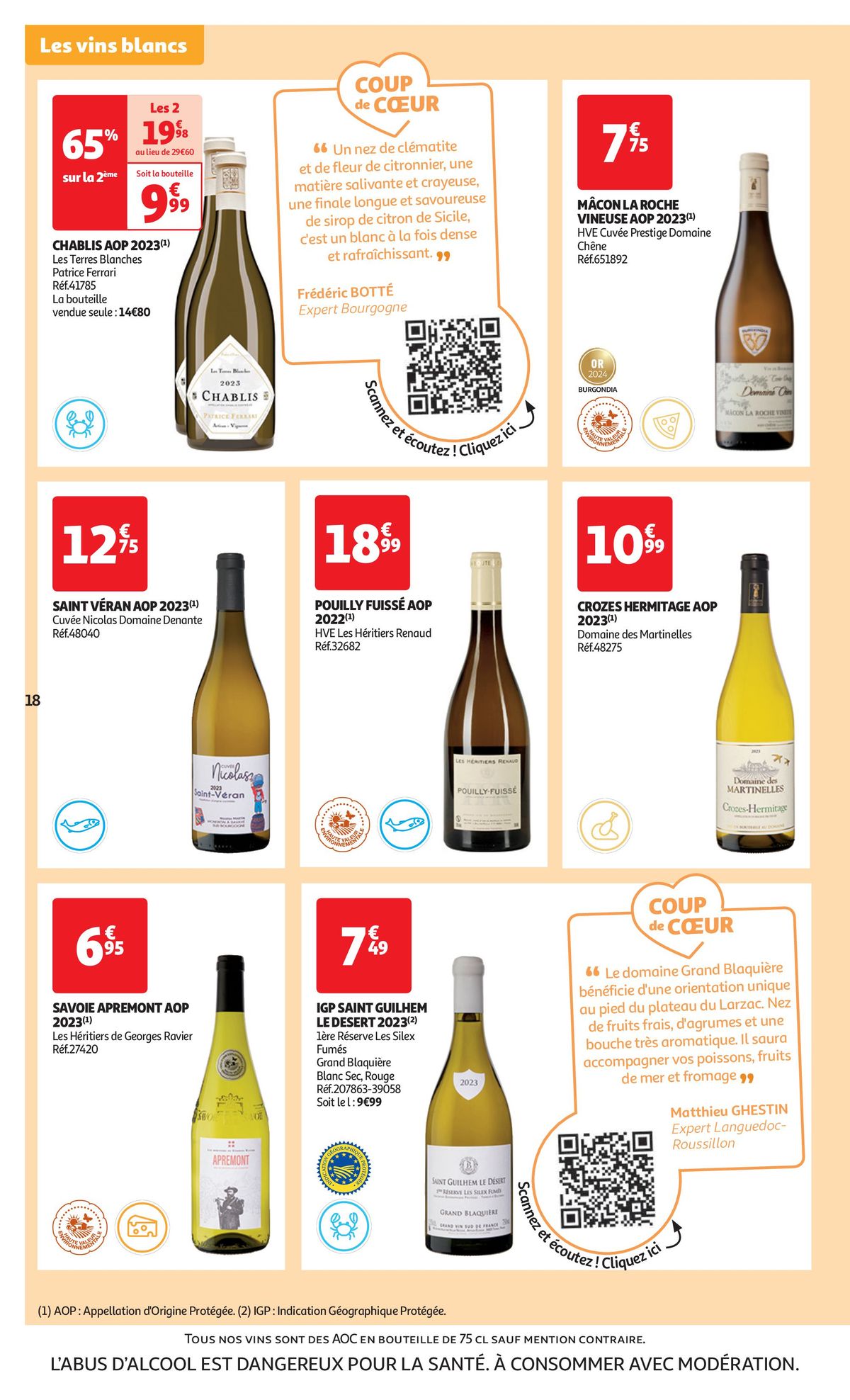 Catalogue Foire au vins : Un grand choix de cuvées, page 00018