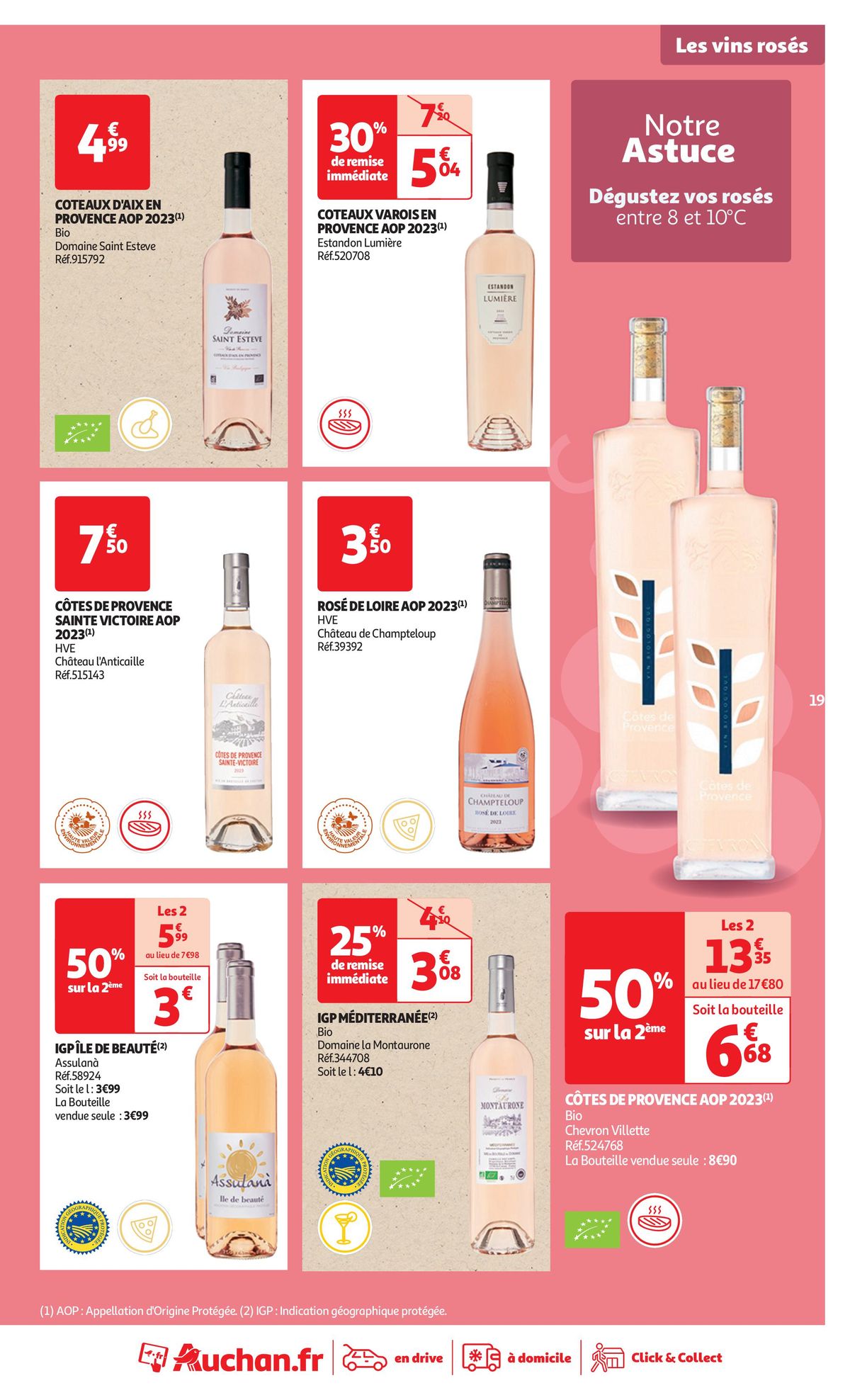 Catalogue Foire au vins : Un grand choix de cuvées, page 00019