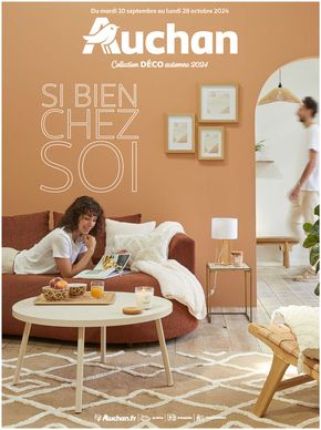 Catalogue Auchan Hypermarché à Mazamet | Collection Déco : Si bien chez soi | 10/09/2024 - 28/10/2024