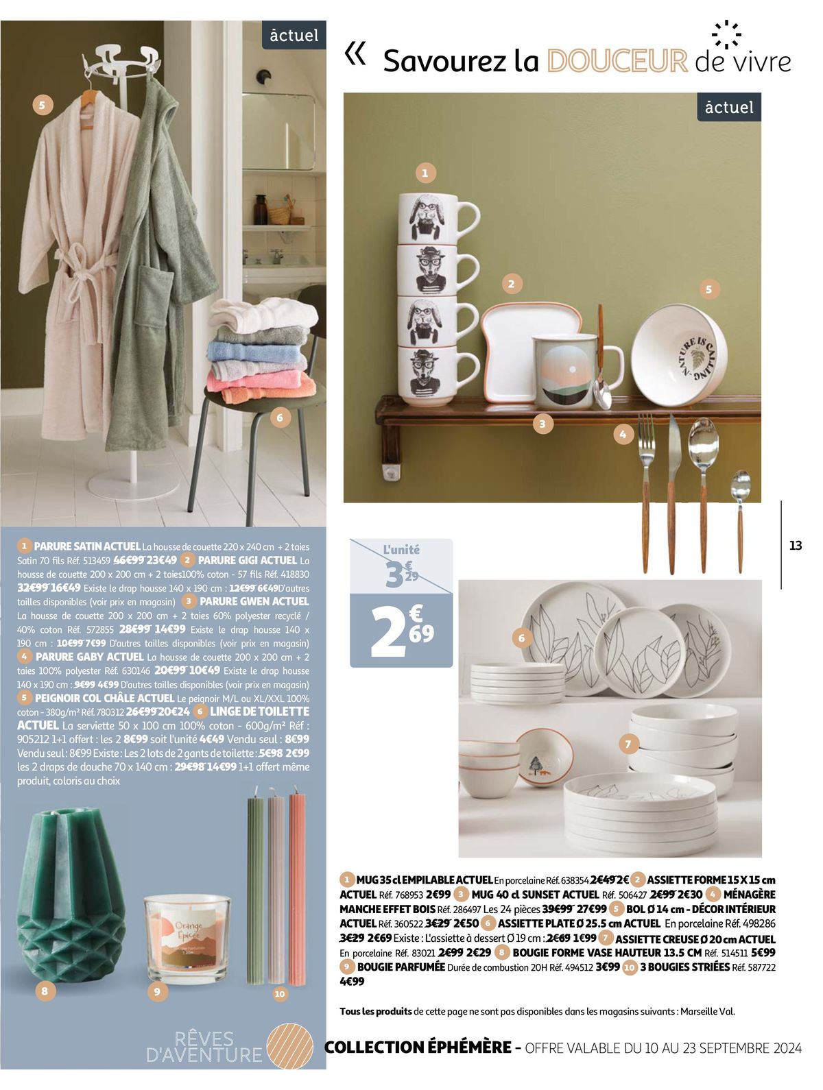 Catalogue Collection Déco : Si bien chez soi, page 00013