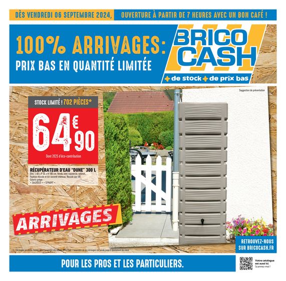 Les arrivages Brico Cash