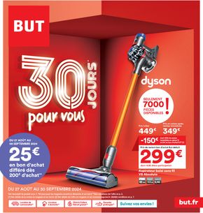 Promos de Meubles et Décoration à Marconnelle | 30 jours pour vous sur BUT | 28/08/2024 - 30/09/2024