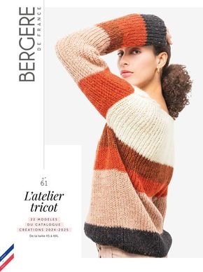 Promos de Culture et Loisirs à Metz | Mag n° 61 - Atelier tricot sur Bergère de France | 28/08/2024 - 28/02/2025