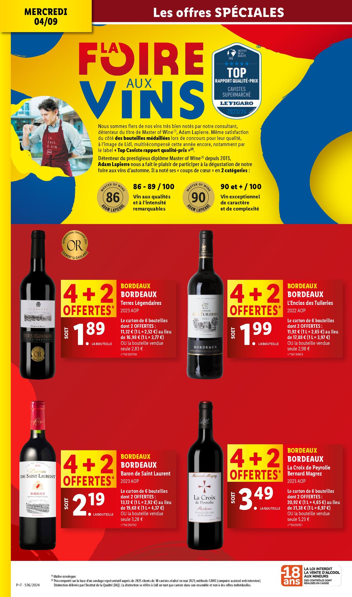 Catalogue À l'affût de vins d'exception ? Découvrez notre sélection de qualité chez Lidl ! , page 00016