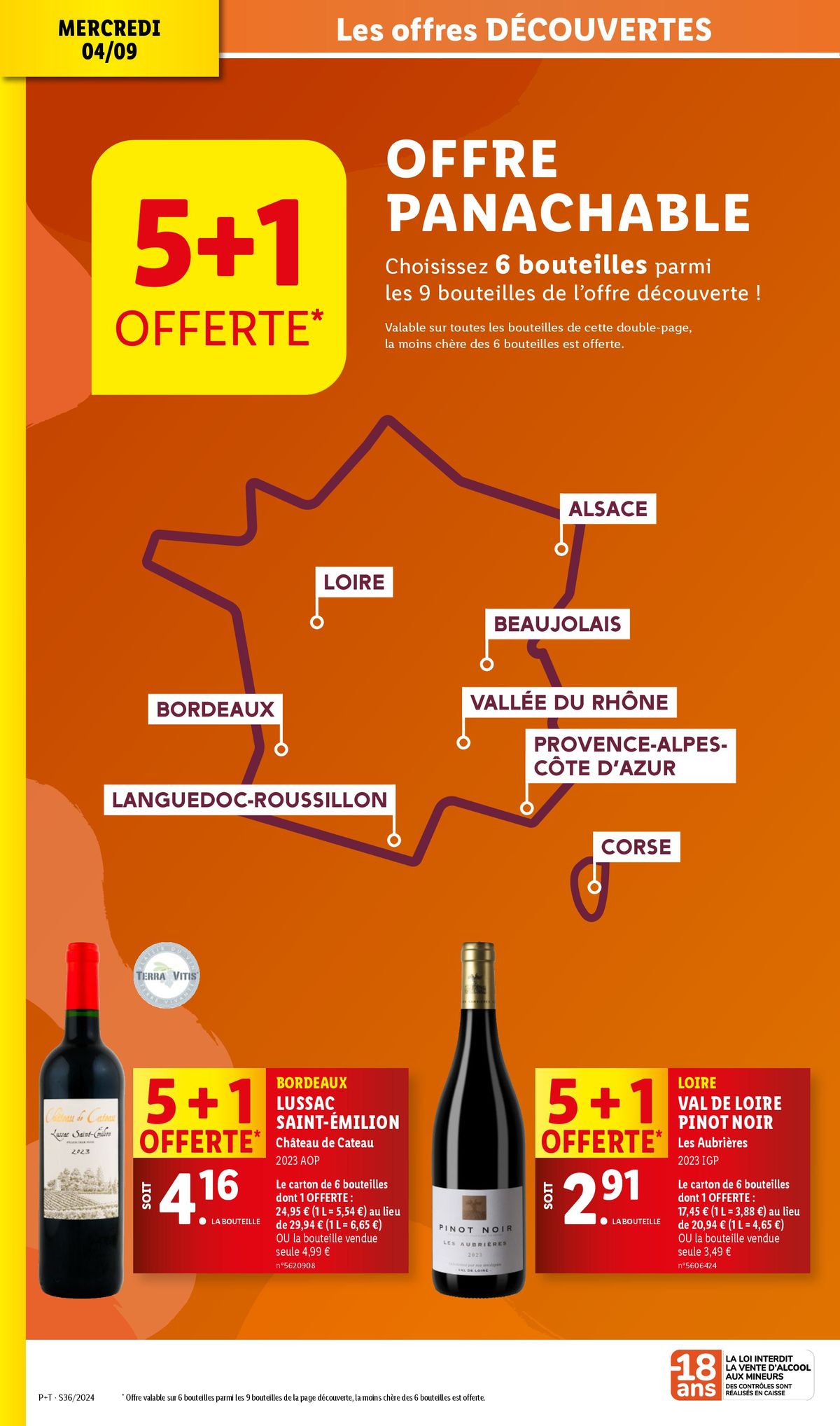 Catalogue À l'affût de vins d'exception ? Découvrez notre sélection de qualité chez Lidl ! , page 00020