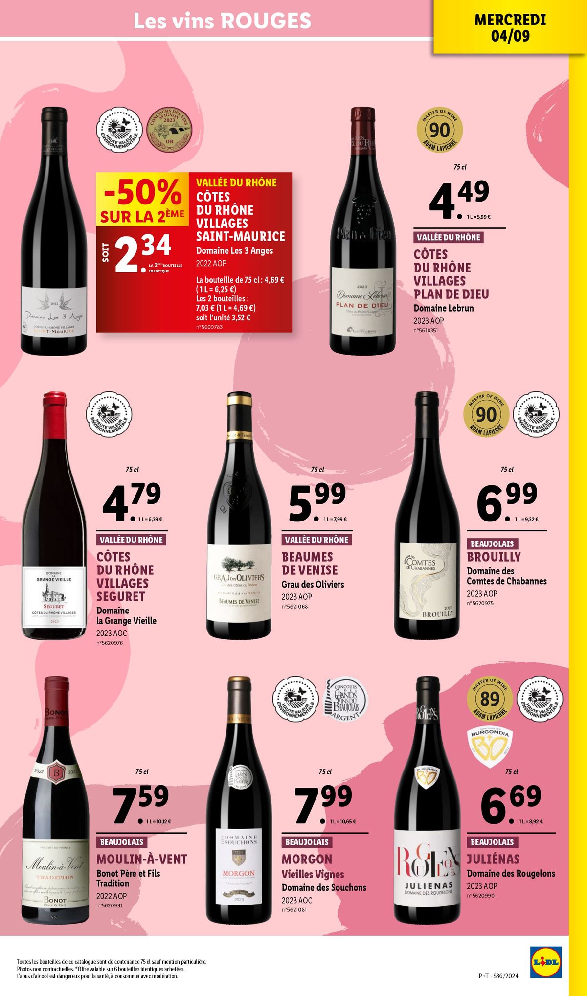 Catalogue À l'affût de vins d'exception ? Découvrez notre sélection de qualité chez Lidl ! , page 00023