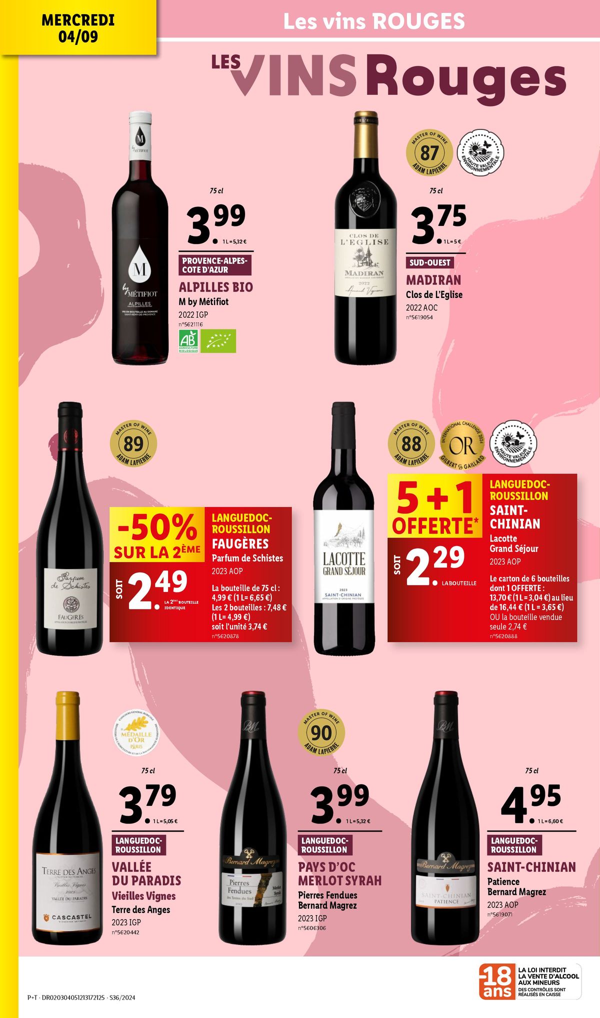 Catalogue À l'affût de vins d'exception ? Découvrez notre sélection de qualité chez Lidl ! , page 00024