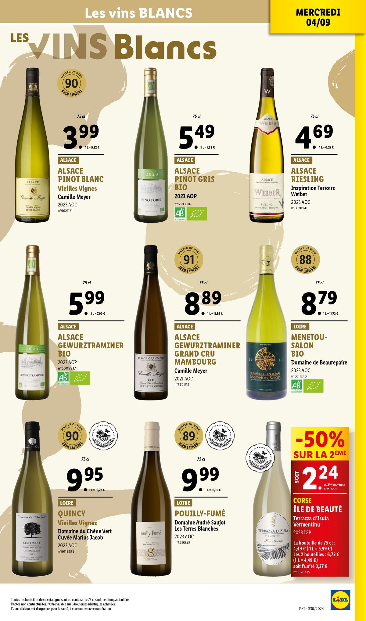 Catalogue À l'affût de vins d'exception ? Découvrez notre sélection de qualité chez Lidl ! , page 00025