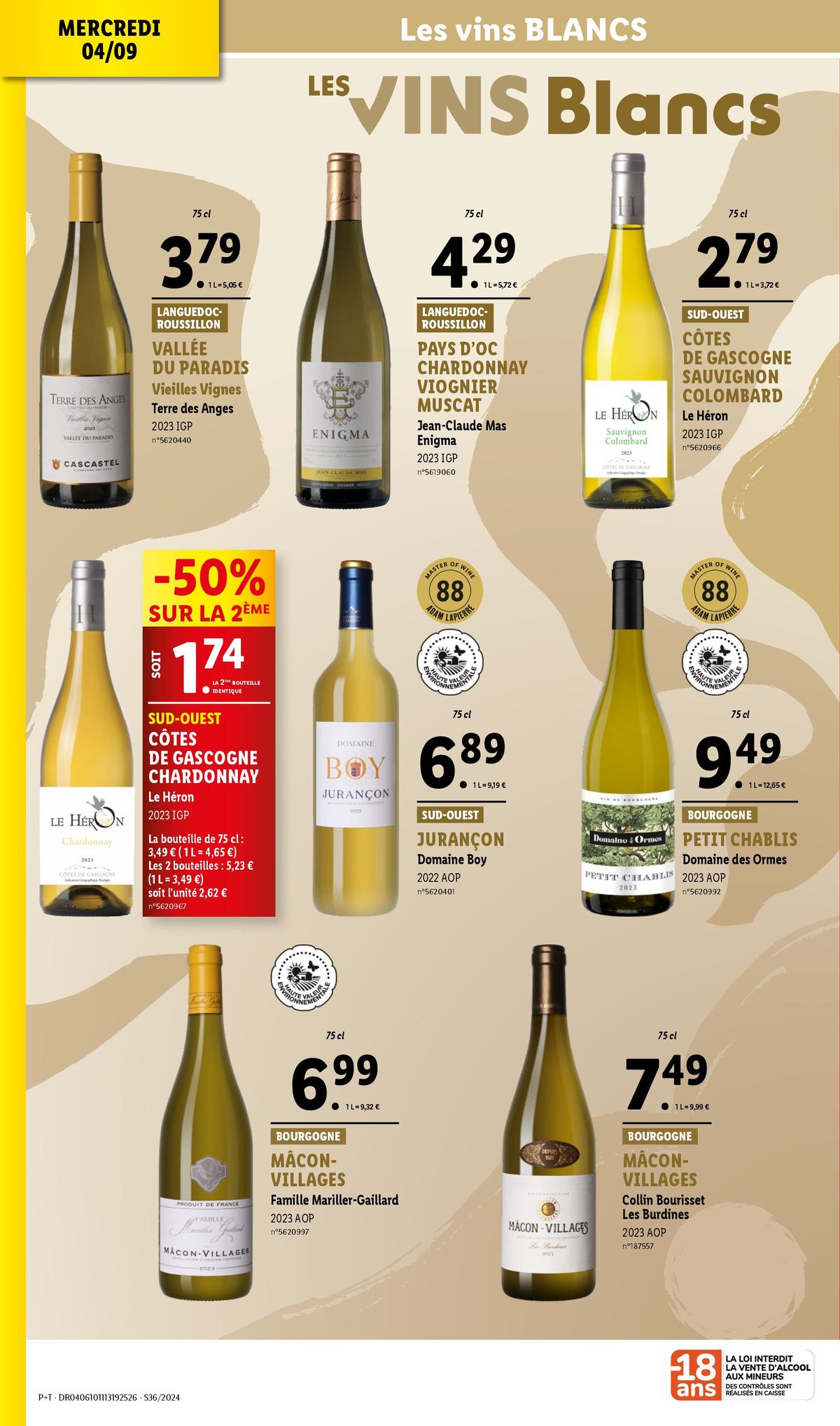 Catalogue À l'affût de vins d'exception ? Découvrez notre sélection de qualité chez Lidl ! , page 00026