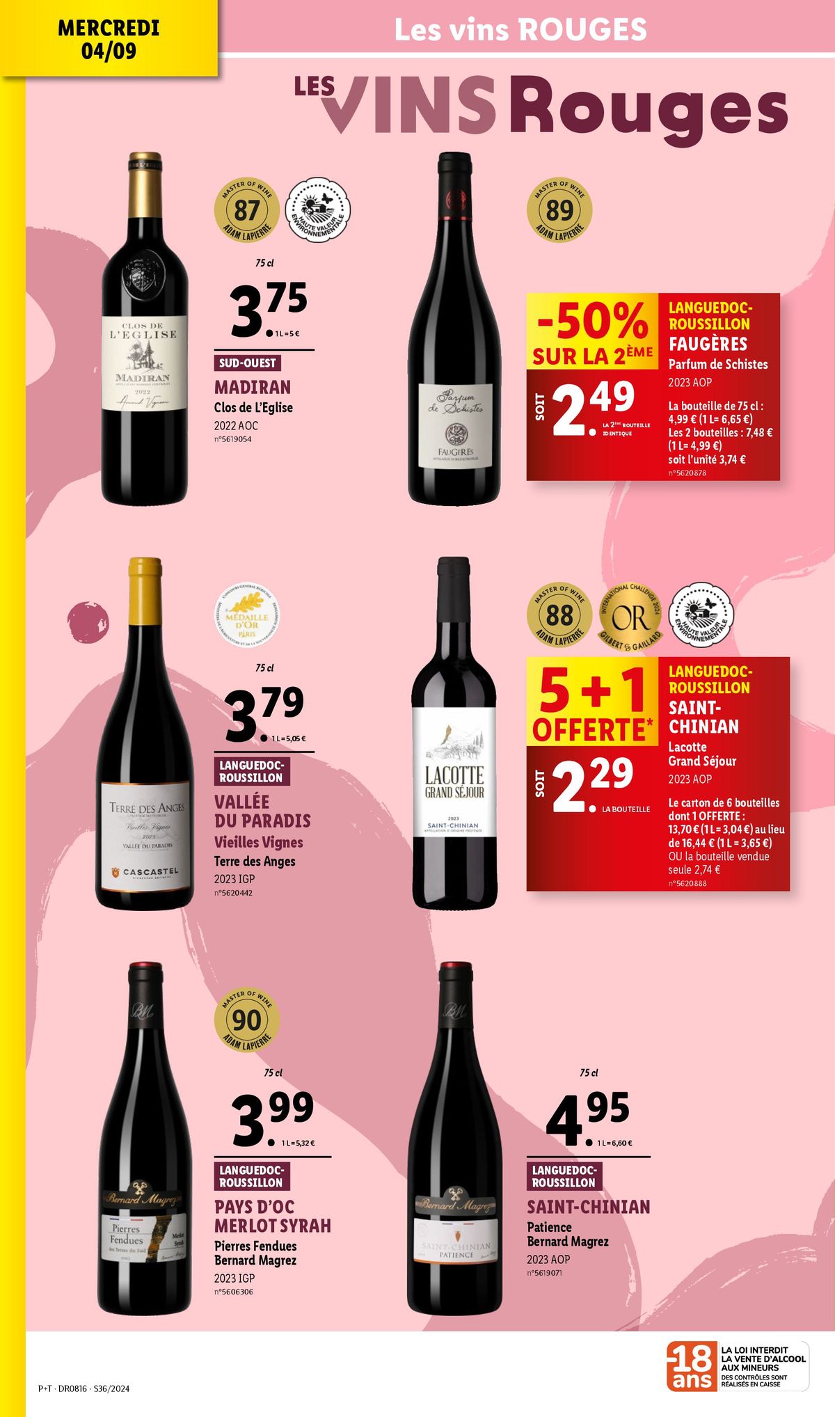 Catalogue À l'affût de vins d'exception ? Découvrez notre sélection de qualité chez Lidl !, page 00024