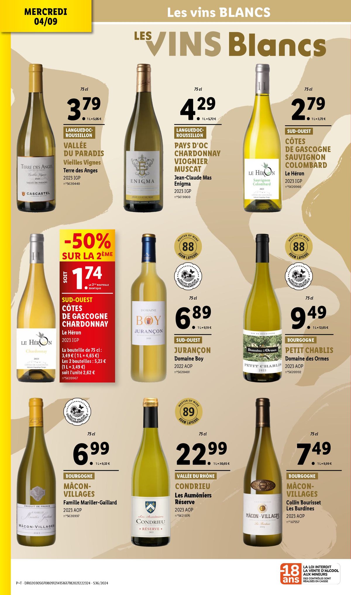 Catalogue À l'affût de vins d'exception ? Découvrez notre sélection de qualité chez Lidl !, page 00026