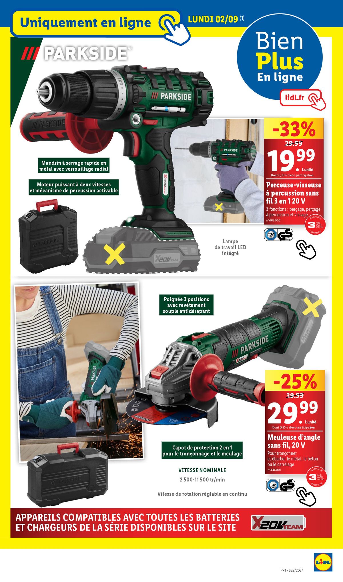 Catalogue Profitez de nos offres pour bricoler comme un pro avec notre gamme Parkside., page 00017