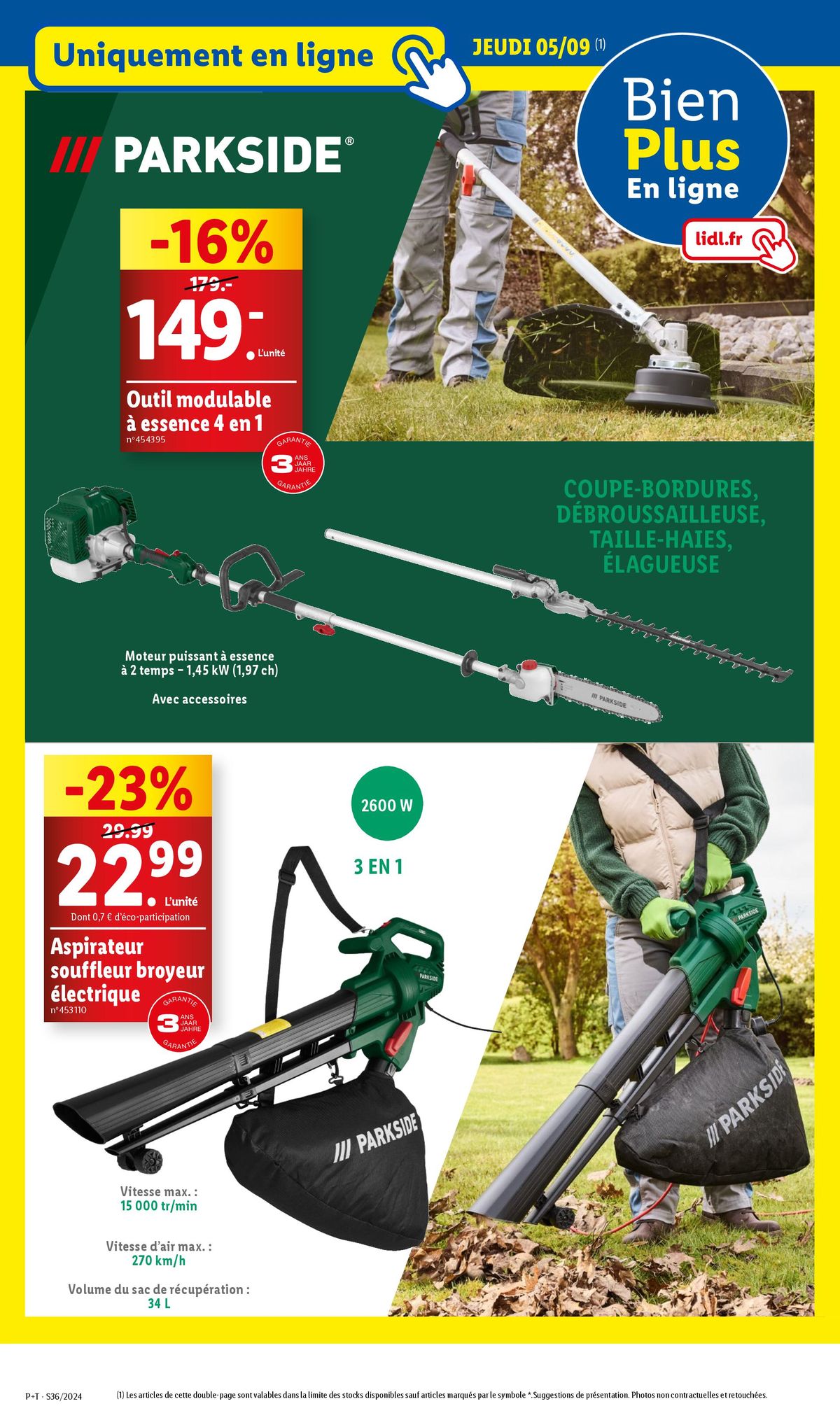 Catalogue Profitez de nos offres pour bricoler comme un pro avec notre gamme Parkside., page 00032