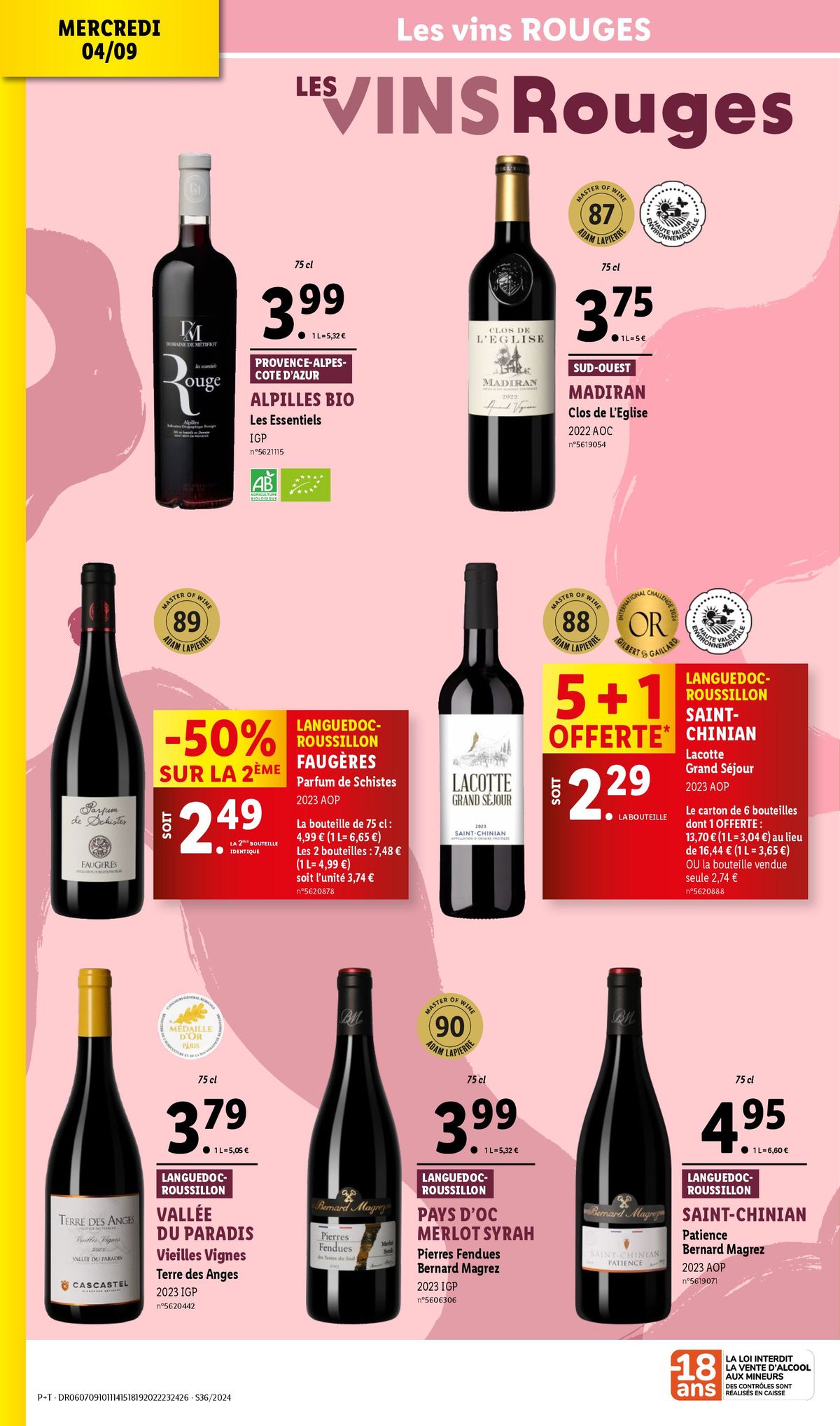 Catalogue À l'affût de vins d'exception ? Découvrez notre sélection de qualité chez Lidl !, page 00024