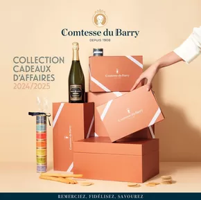 Promos de Restaurants à Compiègne | Collection cadeaux d'affaires 2024/2025 sur Comtesse du Barry | 28/08/2024 - 30/06/2025