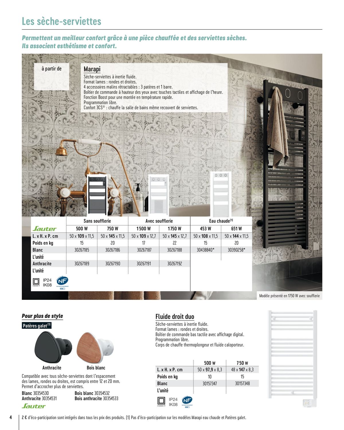 Catalogue Chauffage & SÈCHE-SERVIETTES, page 00004