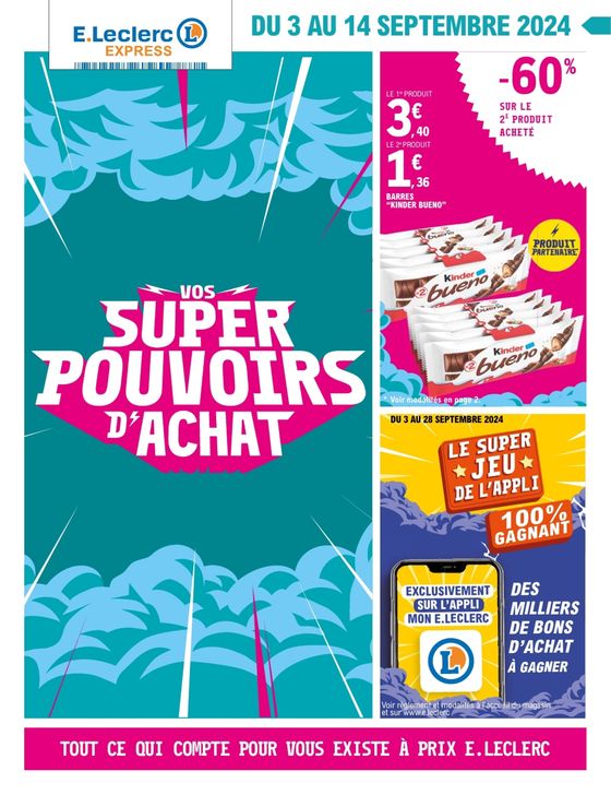 Vos super pouvoirs d’achat