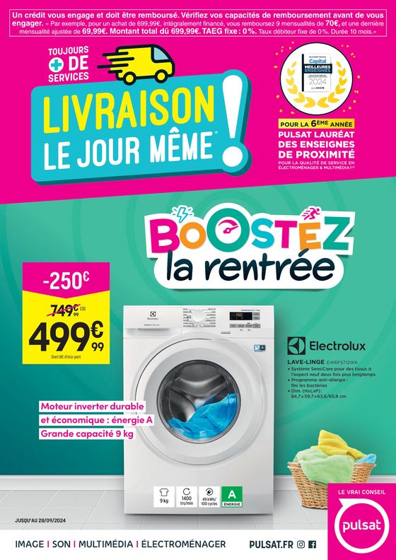 Boostez la rentrée