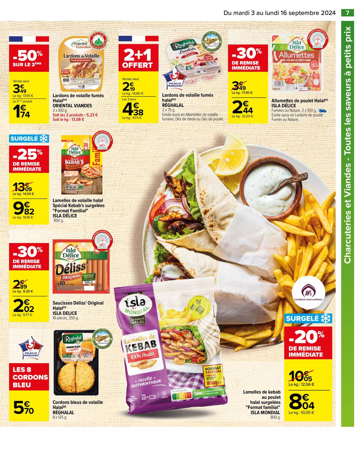 Catalogue LES PETITS PRIX HALAL - SEPTEMBRE, page 00009