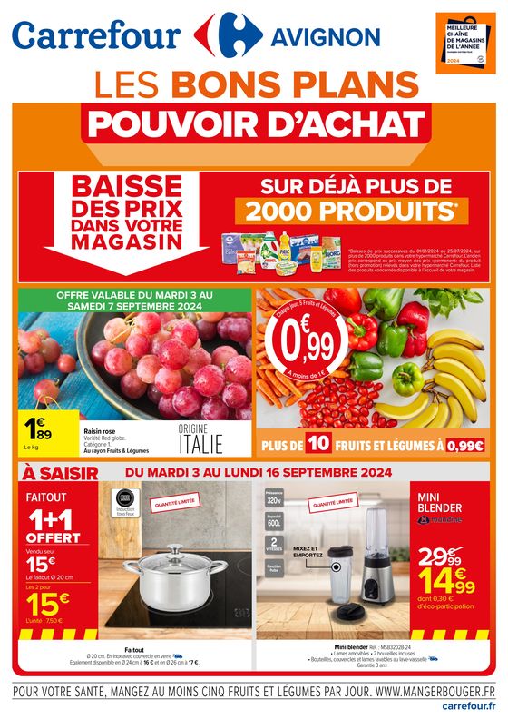 BAISSE DES PRIX DANS VOTRE MAGASIN