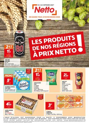 Catalogue Netto à La Ciotat | PROSPECTUS REGION NORD | 30/08/2024 - 08/09/2024