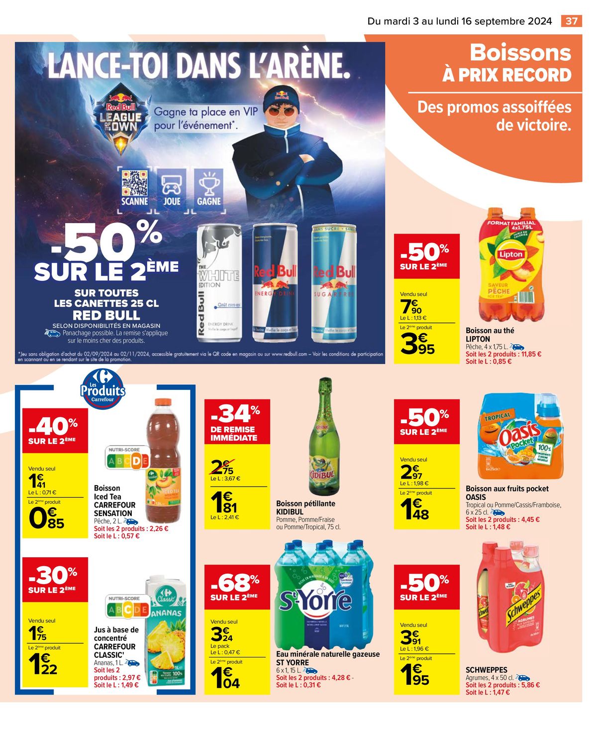 Catalogue LA RENTRÉE 50 % D’ÉCONOMIES, page 00039