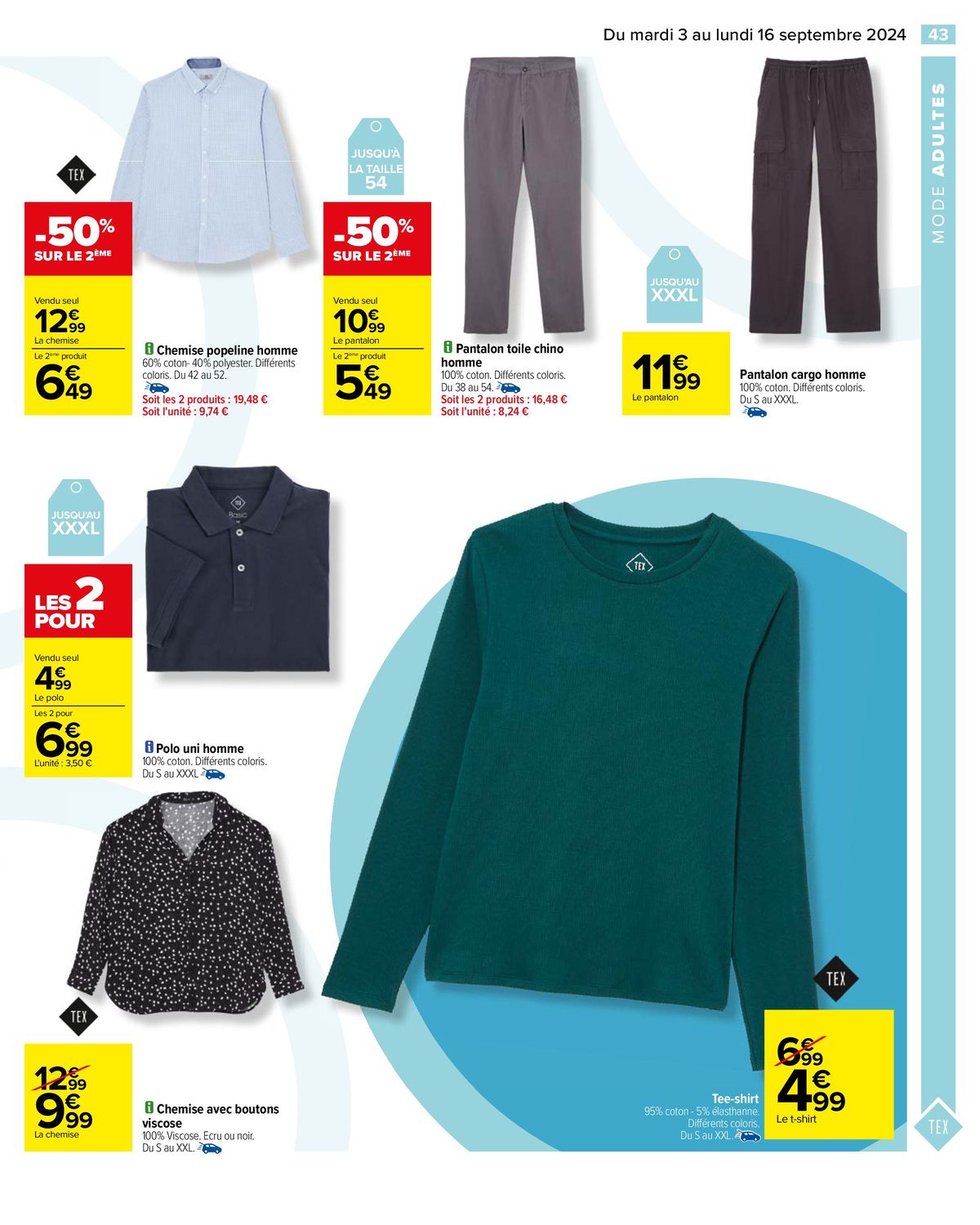 Catalogue LA RENTRÉE 50 % D’ÉCONOMIES, page 00045