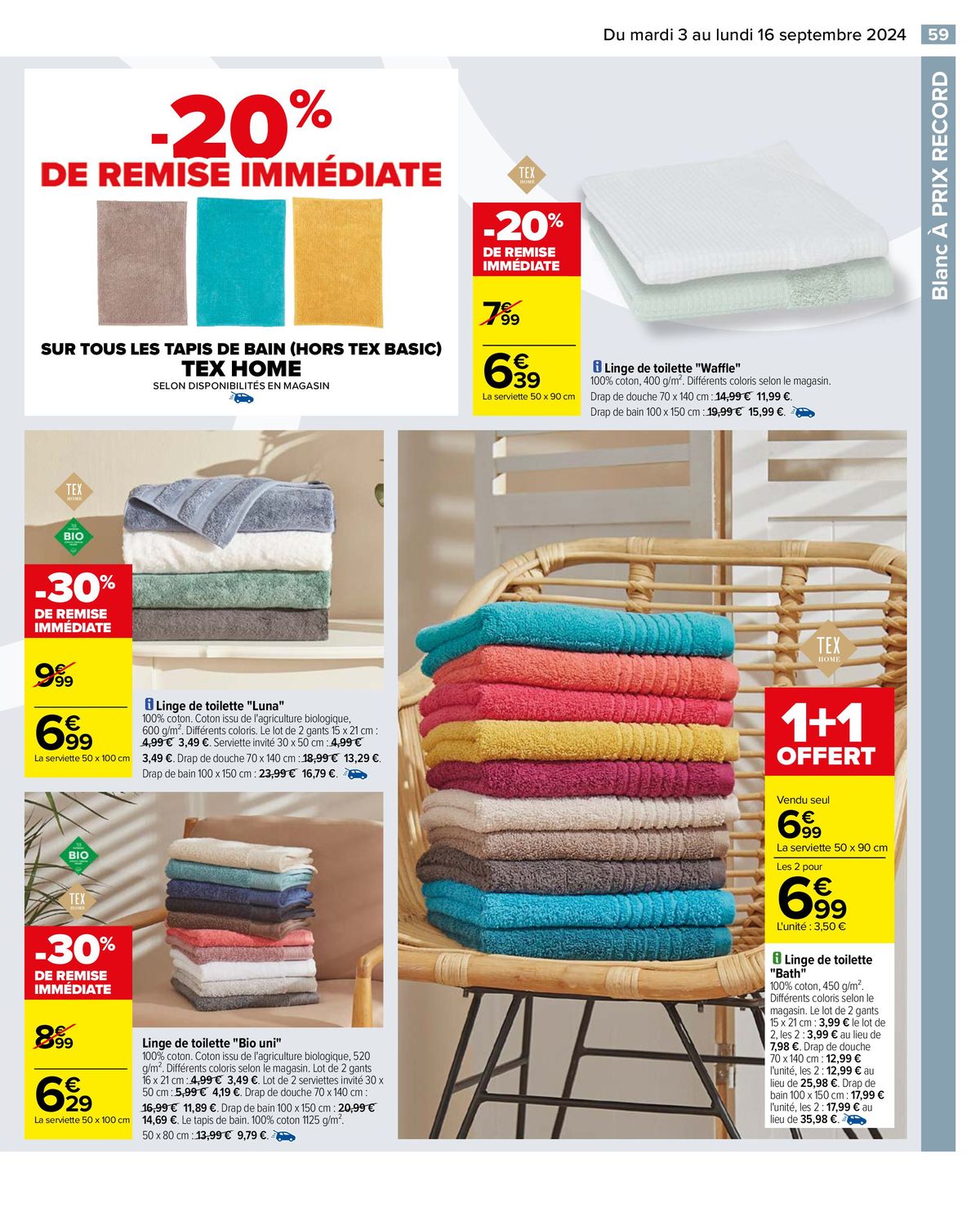 Catalogue LA RENTRÉE 50 % D’ÉCONOMIES, page 00061