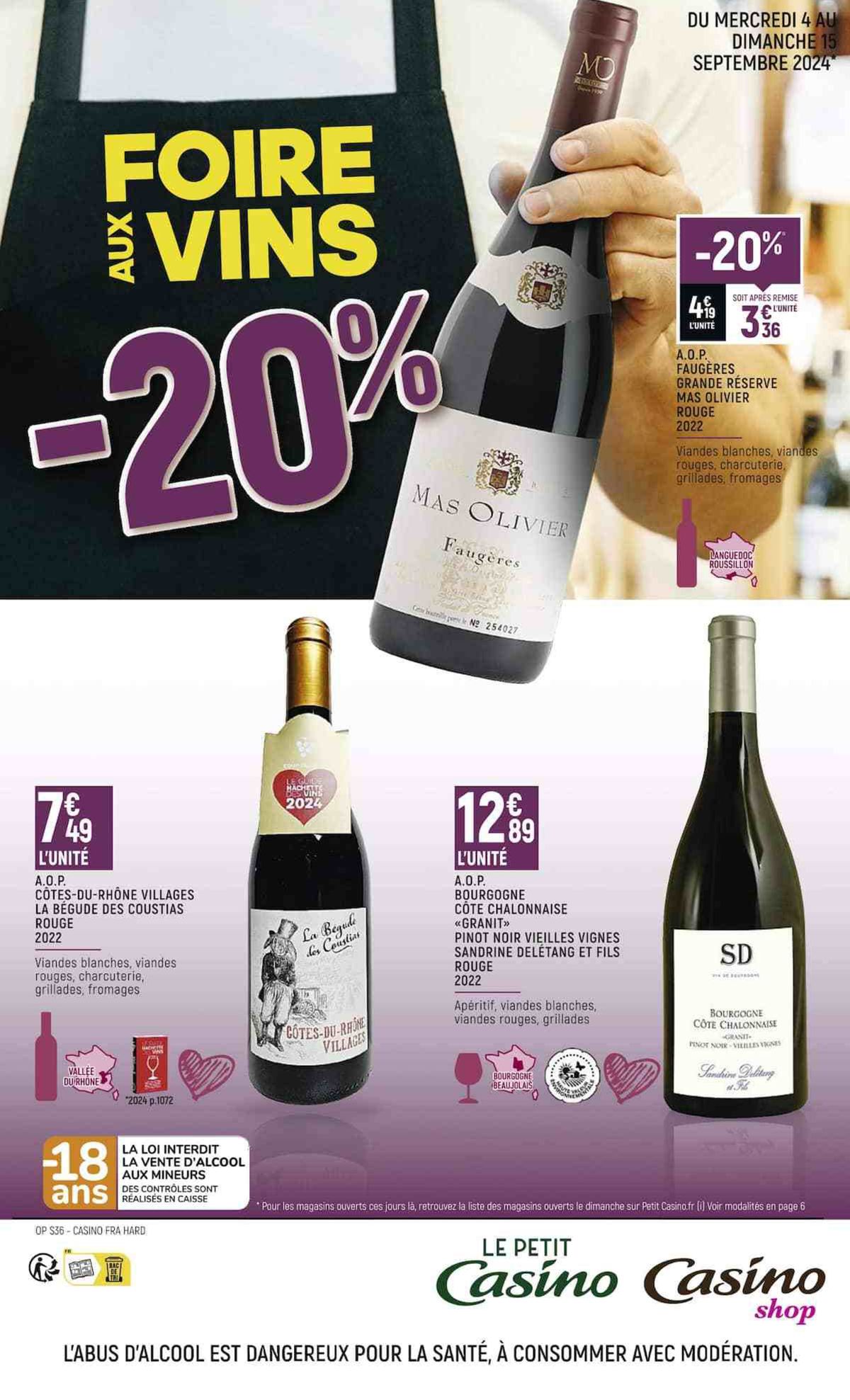 Catalogue Foire aux vins, page 00003