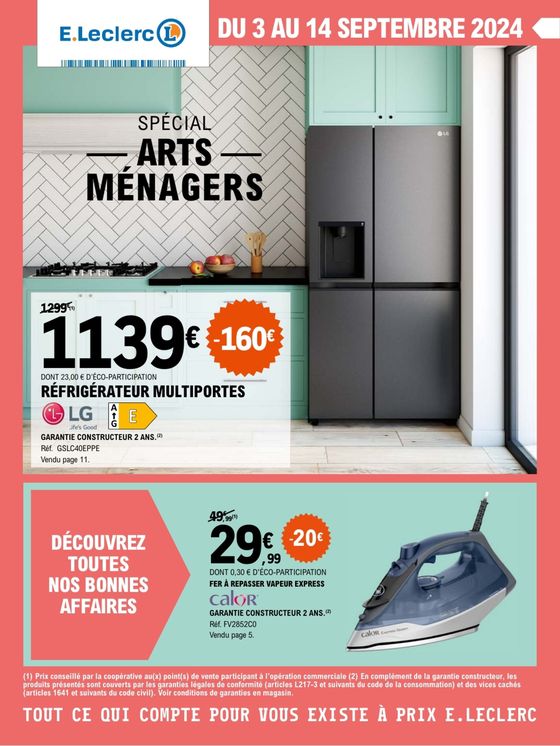 ARTS MENAGERS AUTOMNE