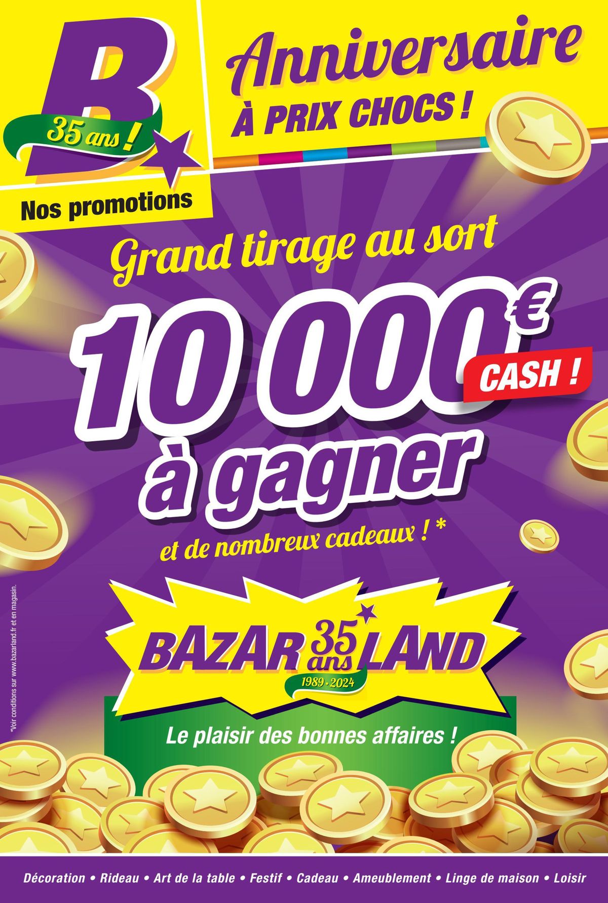 Catalogue Anniversaire à prix chocs !, page 00001