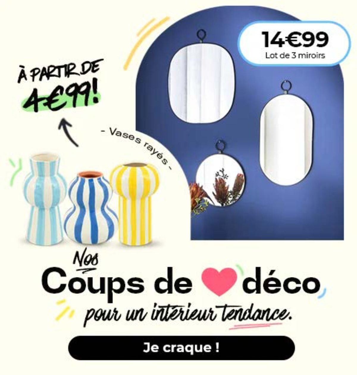 Catalogue Nouveautés meubles pour un intérieur tendance !, page 00002