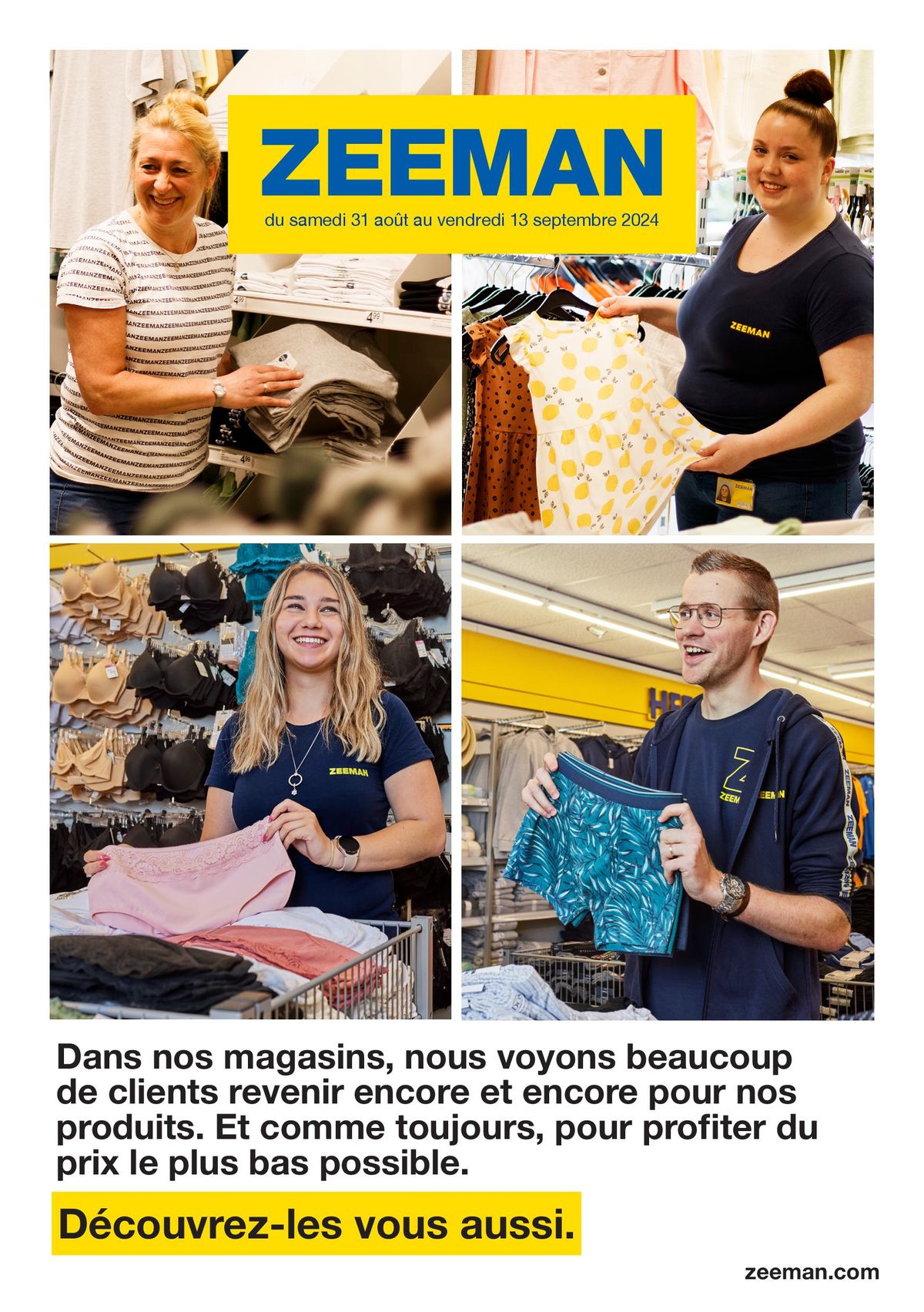 Catalogue Dans nos magasins, nous voyons beaucoup de clients revenir encore et encore pour nos produits., page 00001