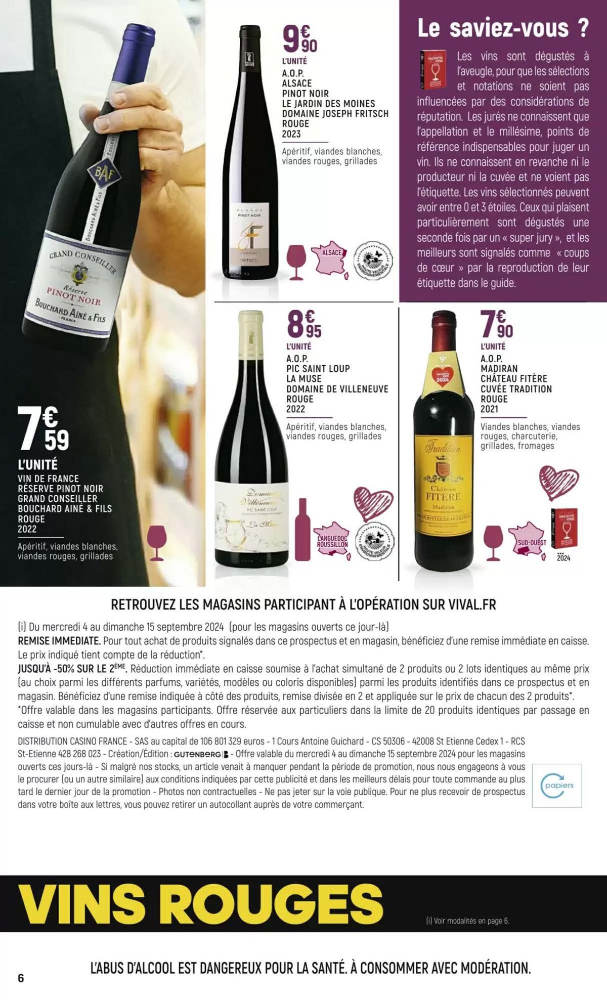 Catalogue Foire aux vins, page 00006