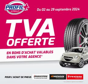 Promos de Sport à Cholet | TVA OFFERTE sur Profil Plus | 02/09/2024 - 29/09/2024