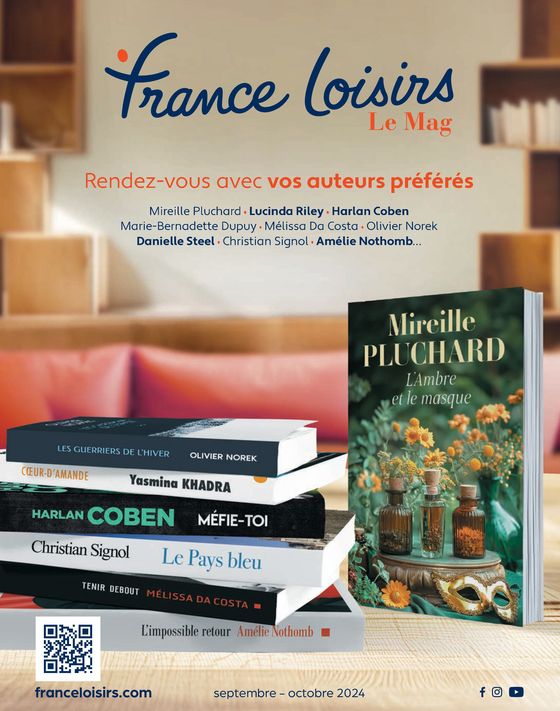 Catalogue France Loisirs à Bagnolet | Septembre - Octobre 2024 | 02/09/2024 - 31/10/2024