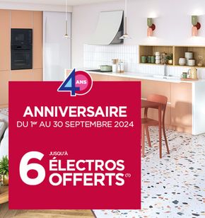 Promos de Meubles et Décoration à Colomiers | 6 Jusqu'à électros offerts sur Cuisine Plus | 02/09/2024 - 30/09/2024