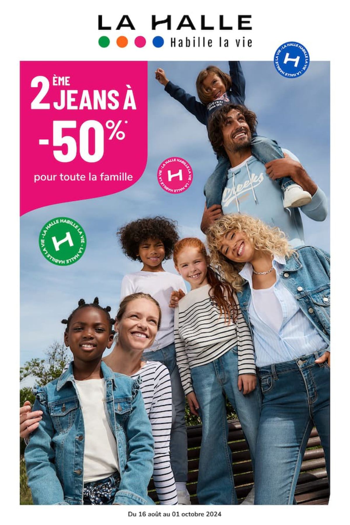 Catalogue 2ème jeans à -50% por toute la famille, page 00001