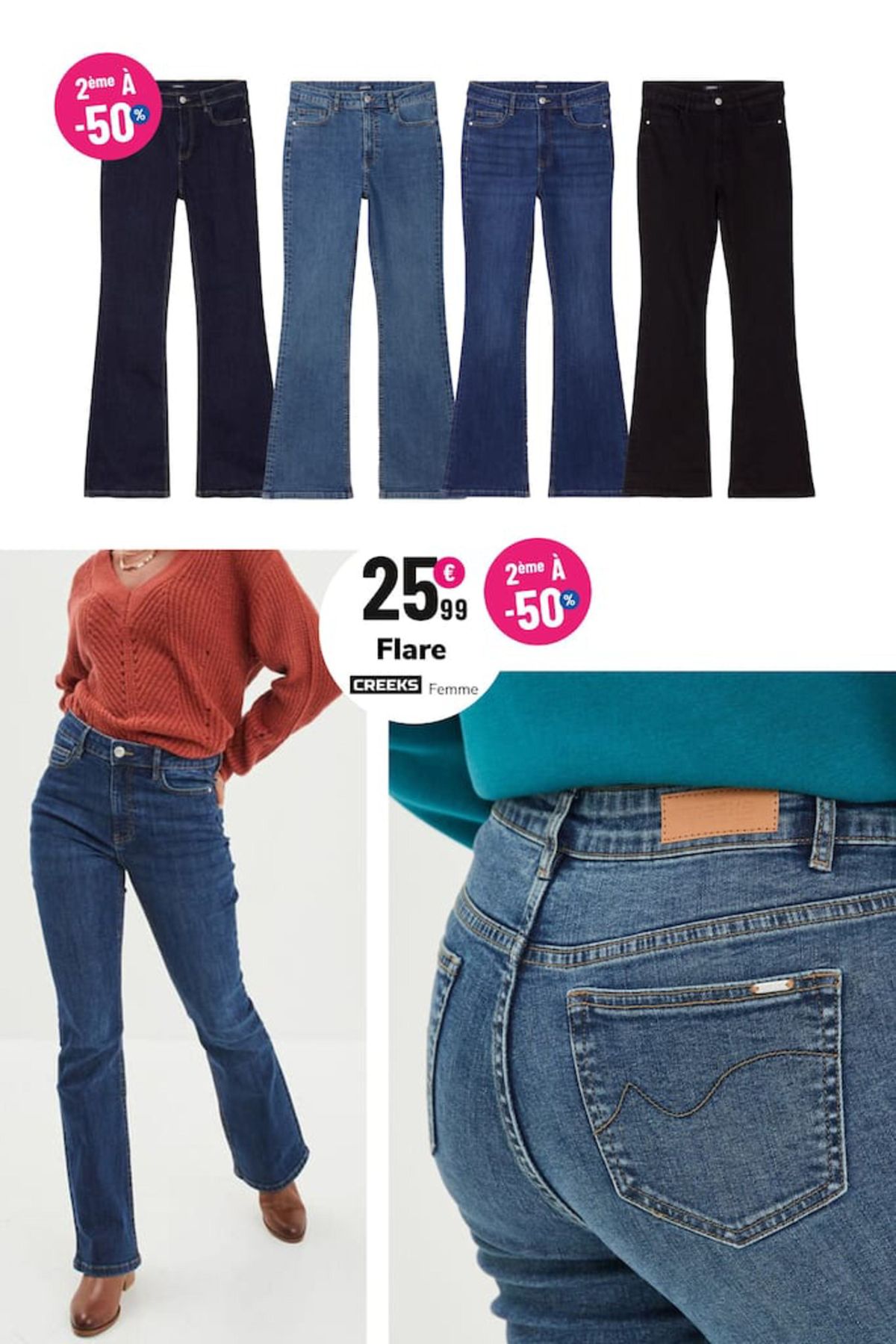 Catalogue 2ème jeans à -50% por toute la famille, page 00006