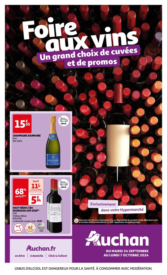 Foire au vins : Un grand choix de cuvées