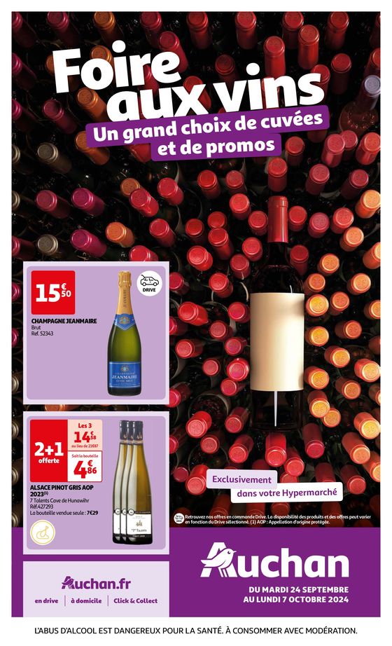 Foire au vins : Un grand choix de cuvées