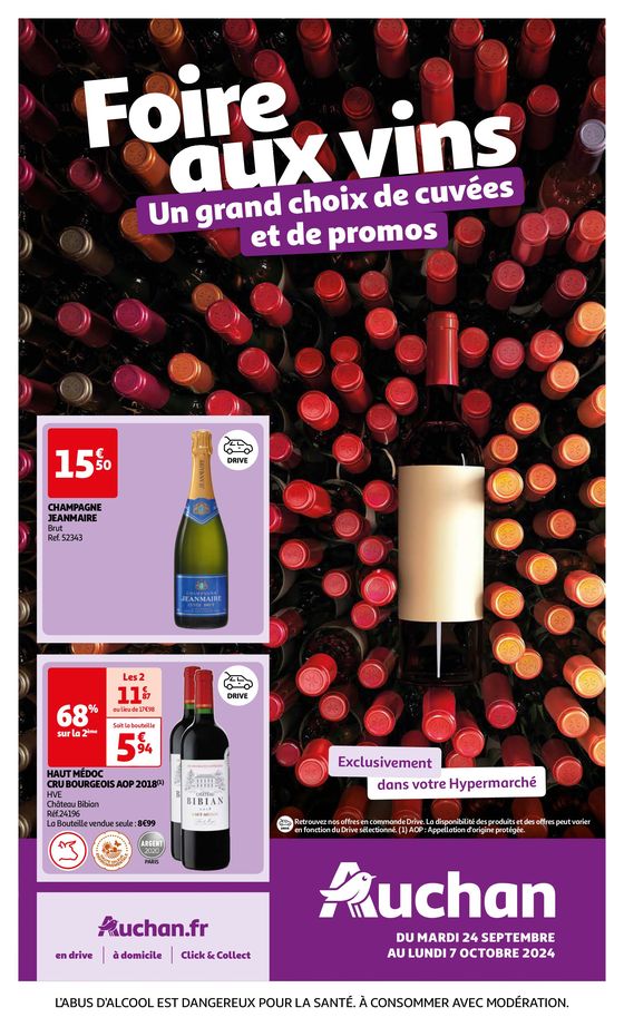 Foire au vins : Un grand choix de cuvées