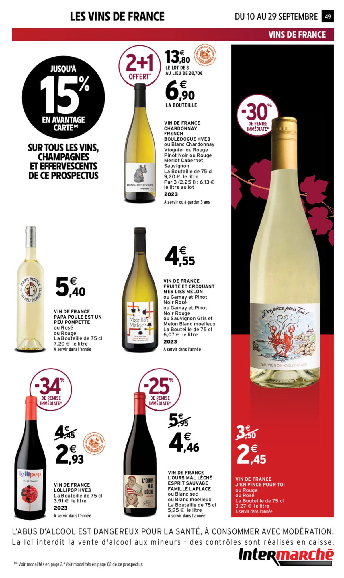 Catalogue EVEN FOIRE AUX VINS AUTOMNE, page 00043