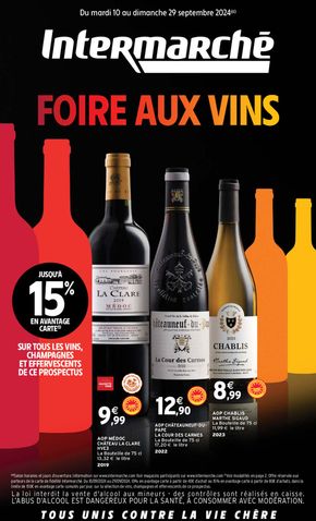 Catalogue Intermarché à Jallanges | EVEN FOIRE AUX VINS AUTOMNE | 10/09/2024 - 29/09/2024