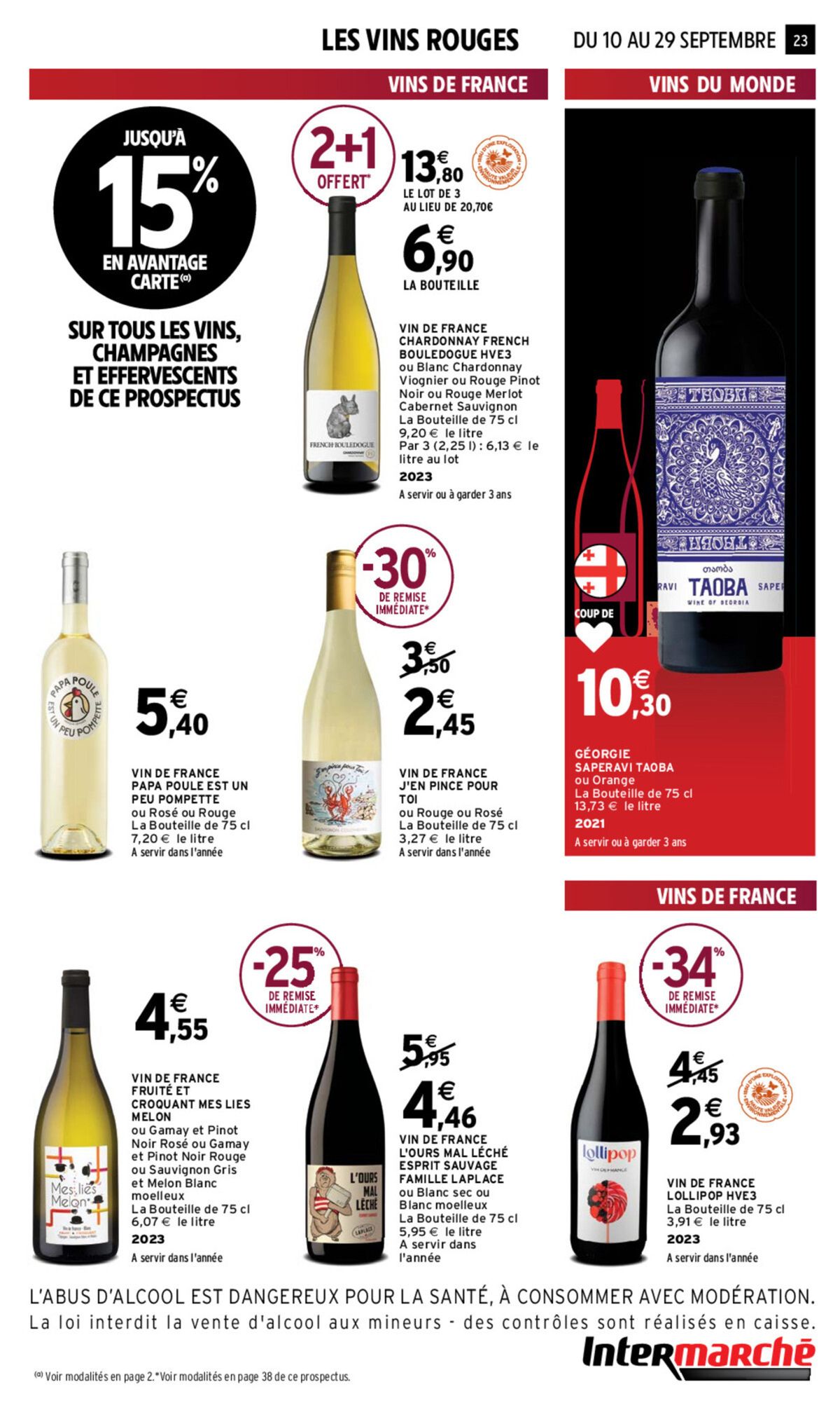 Catalogue EVEN FOIRE AUX VINS AUTOMNE, page 00015