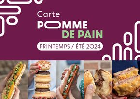 Promos de Restaurants à Bapaume | CARTE POMME DE PAIN sur Pomme de Pain | 03/09/2024 - 22/09/2024