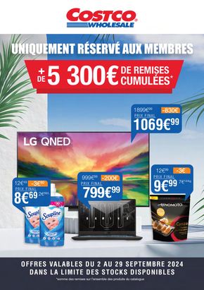 Catalogue Costco à Pontault-Combault | NOS OFFRES DU MOMENT | 04/09/2024 - 29/09/2024