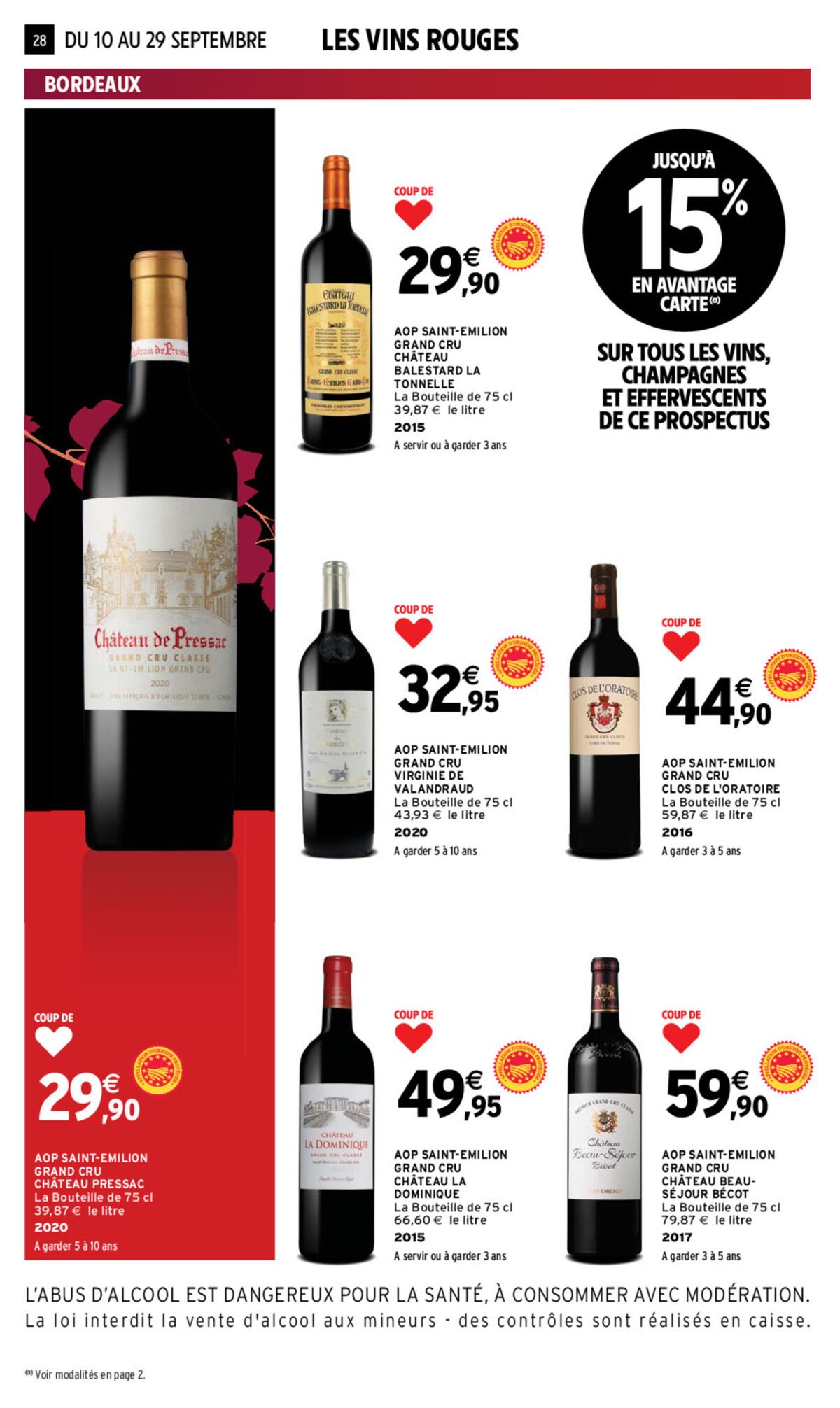 Catalogue EVEN FOIRE AUX VINS AUTOMNE, page 00020