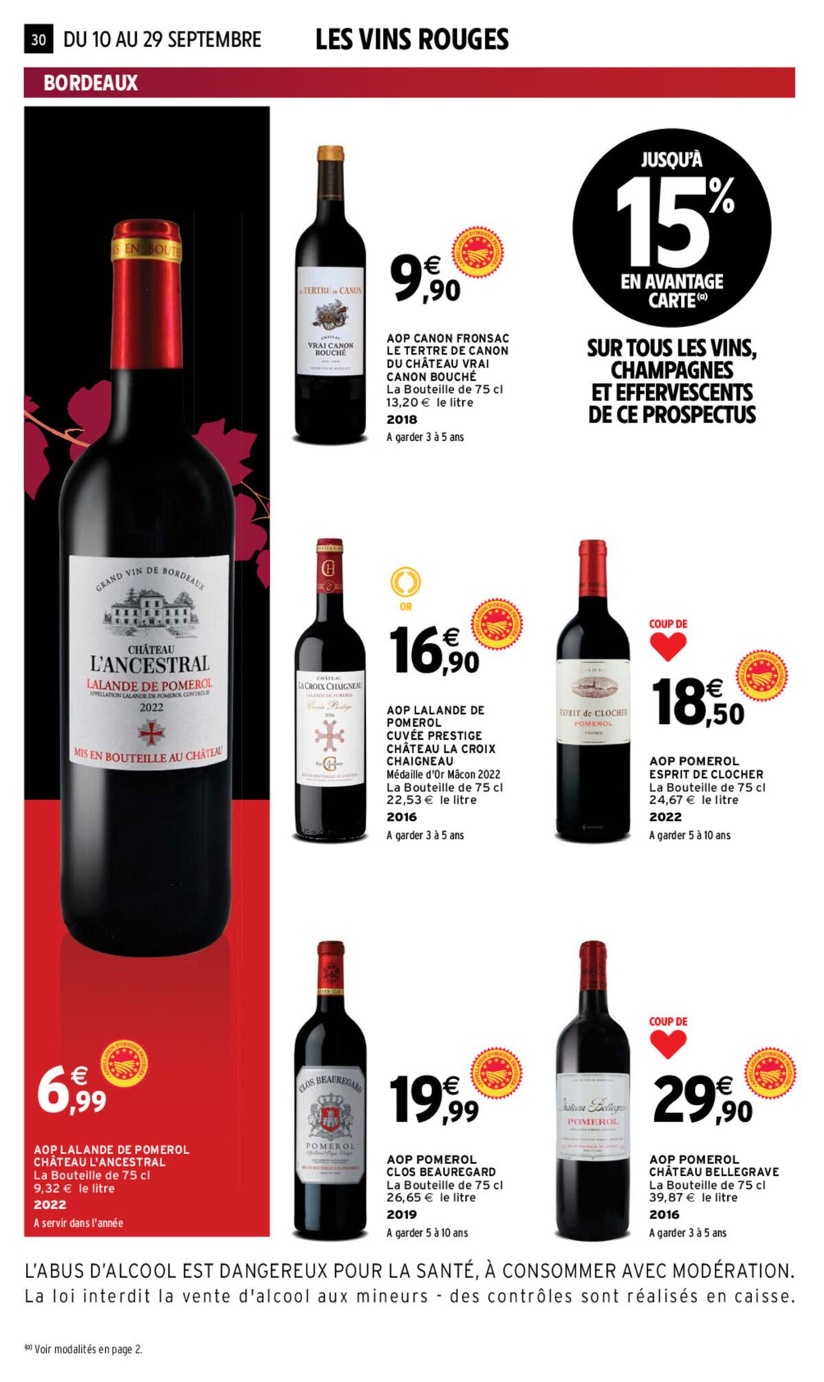 Catalogue EVEN FOIRE AUX VINS AUTOMNE, page 00022