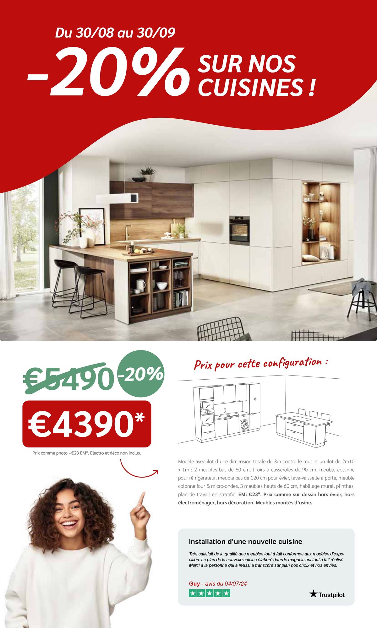 Catalogue -20 % sur nos cuisines !, page 00004